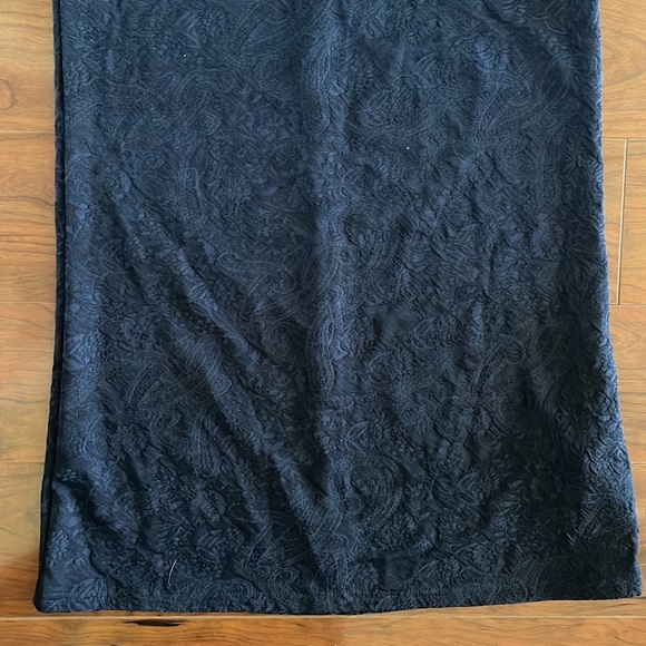 Cotton On Navy Blue Floral Short Sleeve Midi Dress - Picture 4 of 5